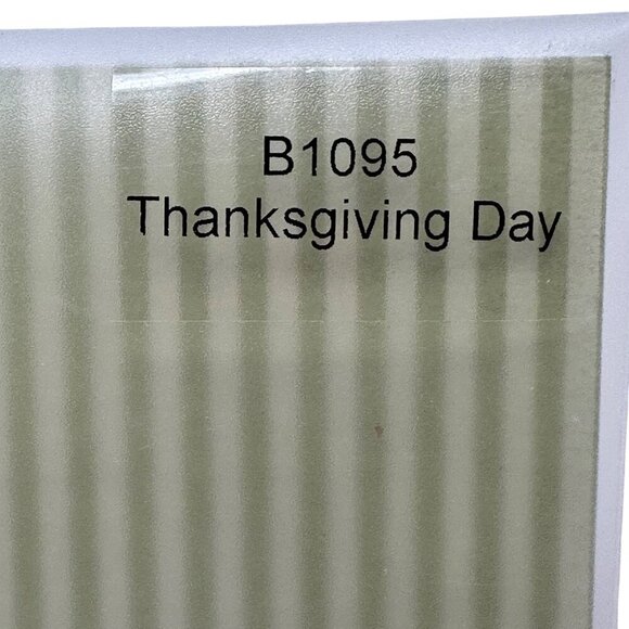 Close To My Heart My Acrylix B1095 Thanksgiving Day Clear Stamp Set Pilgrim - Picture 2 of 9